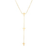 Wholesale Women's Titanium Steel Necklace With Cross Love Butterfly Heart Animal Zodiac Patterns Electroplated