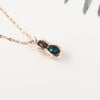 Wholesale Women's Titanium Steel Peanut Pendant Necklace With Crystal And Geometric Joker Plant Elements And Zirconia Treatment