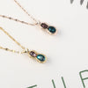 Wholesale Women's Titanium Steel Peanut Pendant Necklace With Crystal And Geometric Joker Plant Elements And Zirconia Treatment