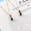 Wholesale Women's Titanium Steel Peanut Pendant Necklace With Crystal And Geometric Joker Plant Elements And Zirconia Treatment