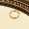 Wholesale Women's Titanium Steel Ring With Geometric Design And Electroplating Treatment