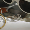 Wholesale Women's Titanium Steel Ring With Geometric Design Electroplated Stainless Steel Jewelry