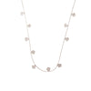 Wholesale Women's Titanium Steel Rose Hollow Necklace Electroplated Simple Highend Personality Niche Design Clavicle Chain