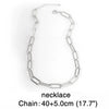 Wholesale Women's Titanium Steel Snake Bone Chain Hip Hop Cuban Necklace With Geometric Design And Gold Inlaid