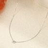 Wholesale Women's Titanium Steel Stainless Steel 18K Geometric Clavicle Chain Necklace Electroplated Minimalist Style Jewelry