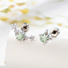 Wholesale Women's Titanium Steel Star Zircon Inlaid Ear Bone Nails