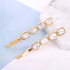 Wholesale Women's Trendy Round Deniershaped Multicolor Zinc Alloy Hairpin Clip
