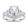 Wholesale Women's Ushape Geometric High Sense 925 Silver Ring With Electroplating