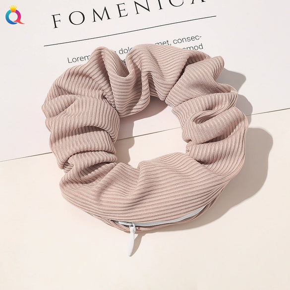 Wholesale Women's Velvet Cloth Purely Handmade Pig Intestine Hair Ring