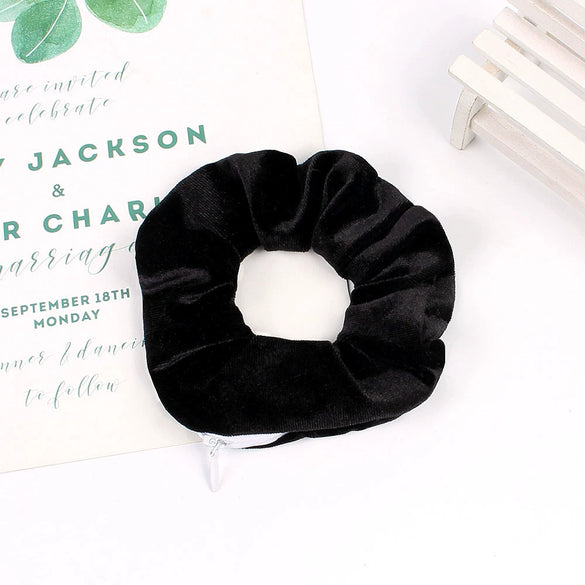 Wholesale Women's Velvet Cloth Purely Handmade Pig Intestine Hair Ring