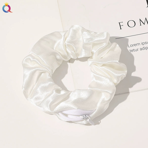 Wholesale Women's Velvet Cloth Purely Handmade Pig Intestine Hair Ring