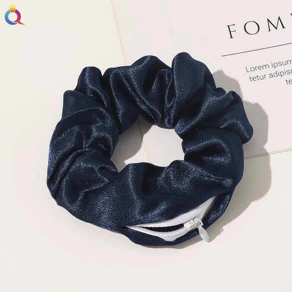 Wholesale Women's Velvet Cloth Purely Handmade Pig Intestine Hair Ring