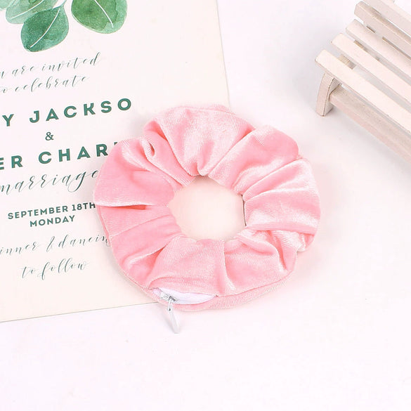 Wholesale Women's Velvet Cloth Purely Handmade Pig Intestine Hair Ring