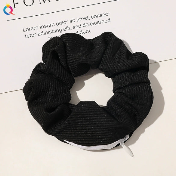 Wholesale Women's Velvet Cloth Purely Handmade Pig Intestine Hair Ring