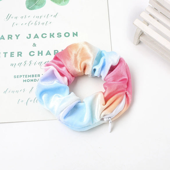 Wholesale Women's Velvet Cloth Purely Handmade Pig Intestine Hair Ring
