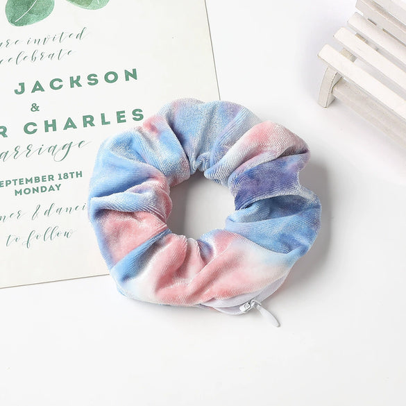 Wholesale Women's Velvet Cloth Purely Handmade Pig Intestine Hair Ring