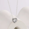 Wholesale Women's Versatile Electroplated Heartshaped Jewelry Set Made Of White Copper Including Earrings Ring Necklace And Bracelet