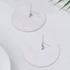 Wholesale Women's Versatile Geometric Alloy Electroplated Earrings