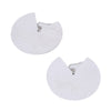 Wholesale Women's Versatile Geometric Alloy Electroplated Earrings