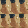 Wholesale Women's Versatile Stainless Steel Anklet With Animal And Zodiac Patterns