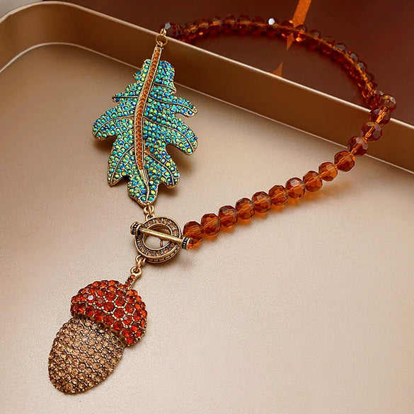 Wholesale Women's Vintage Alloy Geometric Drop Necklace With Electroplating And String Of Pearls Chain