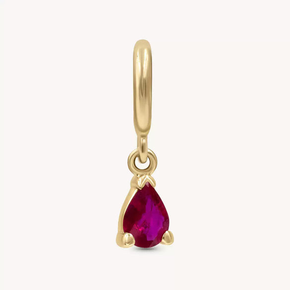 Wholesale Women's Vintage Geometric Copper Pendant With Mixed Gemstone Inlay And 18K Gold Vacuum Furnace Plating December Birthstone Design
