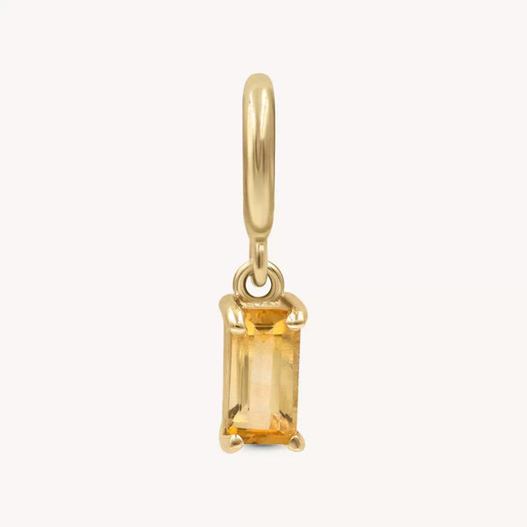 Wholesale Women's Vintage Geometric Copper Pendant With Mixed Gemstone Inlay And 18K Gold Vacuum Furnace Plating December Birthstone Design