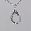 Wholesale Women's Vintage Geometric English Letter S925 Silver Necklace Pendant