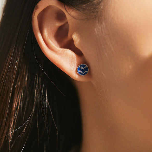 Wholesale Women's Vintage Geometric Plants And Flowers 925 Sterling Silver Electroplated Earrings
