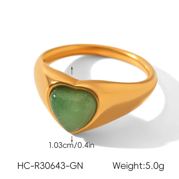 Wholesale Women's Vintage Geometric Stainless Steel Electroplated Ring Jewelry Accessories
