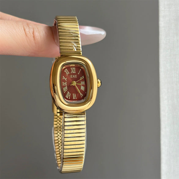 Wholesale Women's Vintage Snakeshaped Chain Watch With Alloy Case And Metal Strap