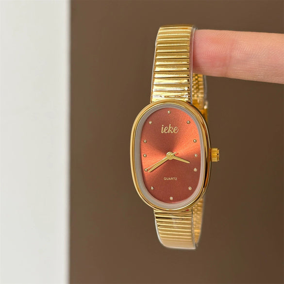 Wholesale Women's Vintage Snakeshaped Chain Watch With Alloy Case And Metal Strap