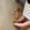 Wholesale Women's Vintage Snakeshaped Chain Watch With Alloy Case And Metal Strap