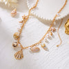 Wholesale Women's Vintage Tassel Faux Pearl Starfish Zinc Alloy Waist Chain