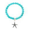 Wholesale Women's Zinc Alloy Geometric Beaded Cross Bracelet With Electroplating Jewelry