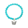 Wholesale Women's Zinc Alloy Geometric Beaded Cross Bracelet With Electroplating Jewelry