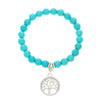 Wholesale Women's Zinc Alloy Geometric Beaded Cross Bracelet With Electroplating Jewelry