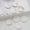 Wholesale Women's Zinc Alloy Heart Shaped Earrings Set With Electroplating Treatment Simple And Trendy Design