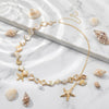 Wholesale Women's Zinc Alloy Shell And Starfish Pendant Waist Chain