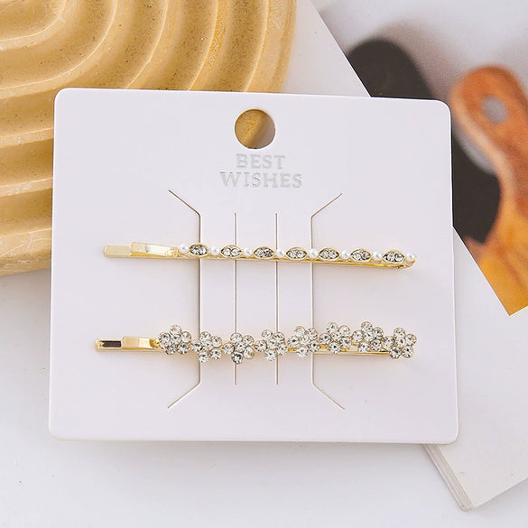Wholesale Women's Zinc Alloy Side Bangs Clip With Butterfly Design Heavy Industry Fairy Style