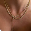 Wholesale Women's Zircon Pendant Necklace With Artificial Crystal And Copper Geometric Style Furnace Vacuum Plating And Electroplating Treatment