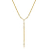 Wholesale Women's Zircon Pendant Necklace With Artificial Crystal And Copper Geometric Style Furnace Vacuum Plating And Electroplating Treatment