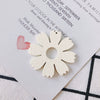 Wholesale Wood Candy Color Flower Earrings Jewelry Accessories