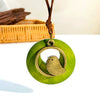 Wholesale Wooden Animal Zodiac Pendant Necklace Dripping Oil Treatment Long Sweater Chain