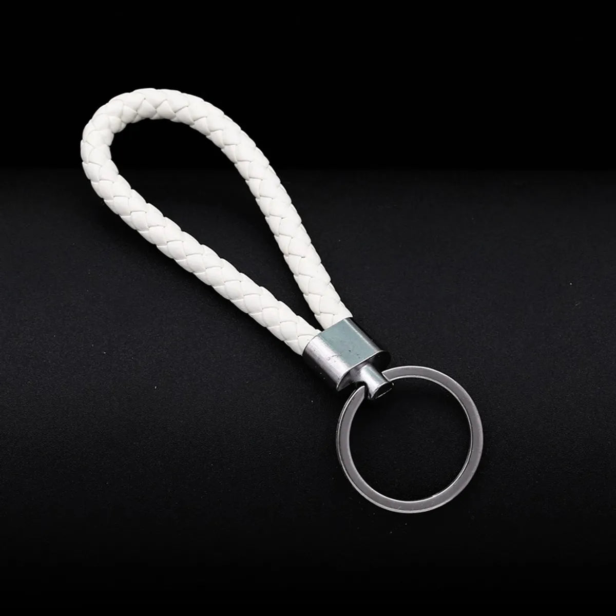 Wholesale Woven Leather Rope Keychain Car Key Ring Key Ring Pendant Activity Small Gift Key Chain Manufacturer