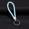 Wholesale Woven Leather Rope Keychain Car Key Ring Key Ring Pendant Activity Small Gift Key Chain Manufacturer