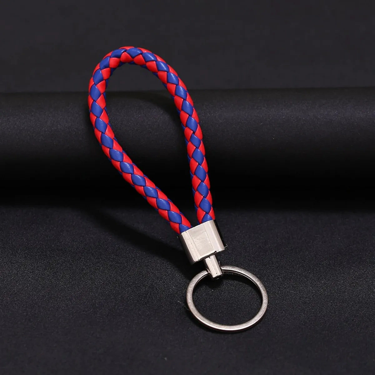 Wholesale Woven Leather Rope Keychain Car Key Ring Key Ring Pendant Activity Small Gift Key Chain Manufacturer