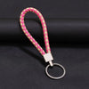 Wholesale Woven Leather Rope Keychain Car Key Ring Key Ring Pendant Activity Small Gift Key Chain Manufacturer