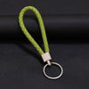 Wholesale Woven Leather Rope Keychain Car Key Ring Key Ring Pendant Activity Small Gift Key Chain Manufacturer