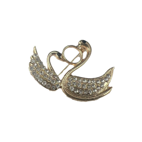 Wholesale Zinc Alloy Animal Styling Electroplated Brooch Clothing Accessories